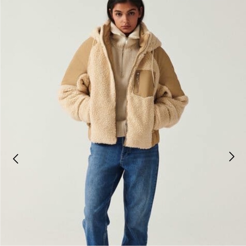 Ba&Sh fleece jacket size M. New with tags
